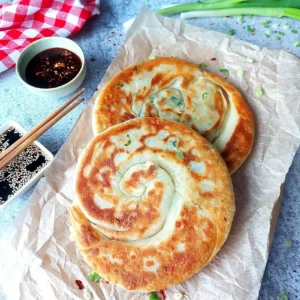 TAIWANESE GREEN ONION PANCAKE