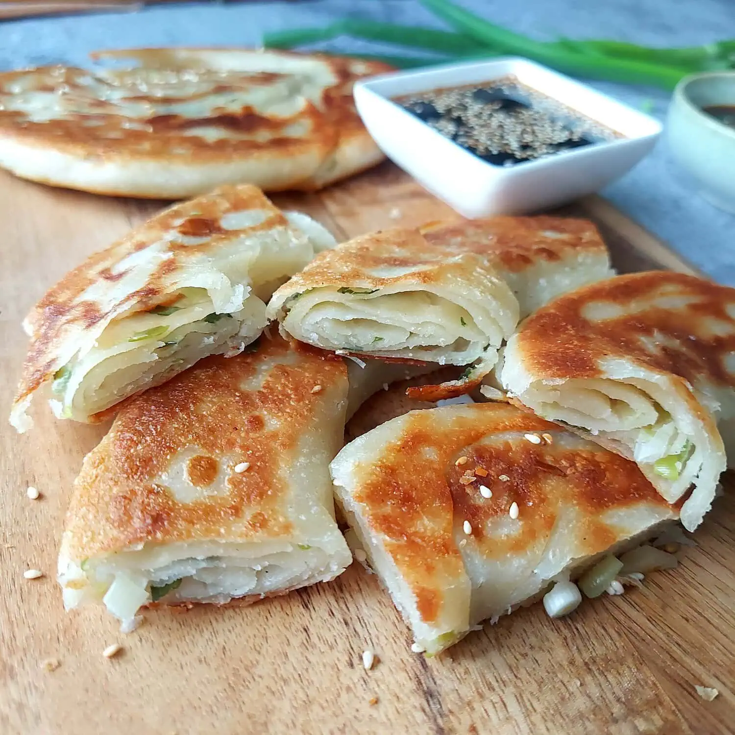 TAIWANESE GREEN ONION PANCAKE RECIPE