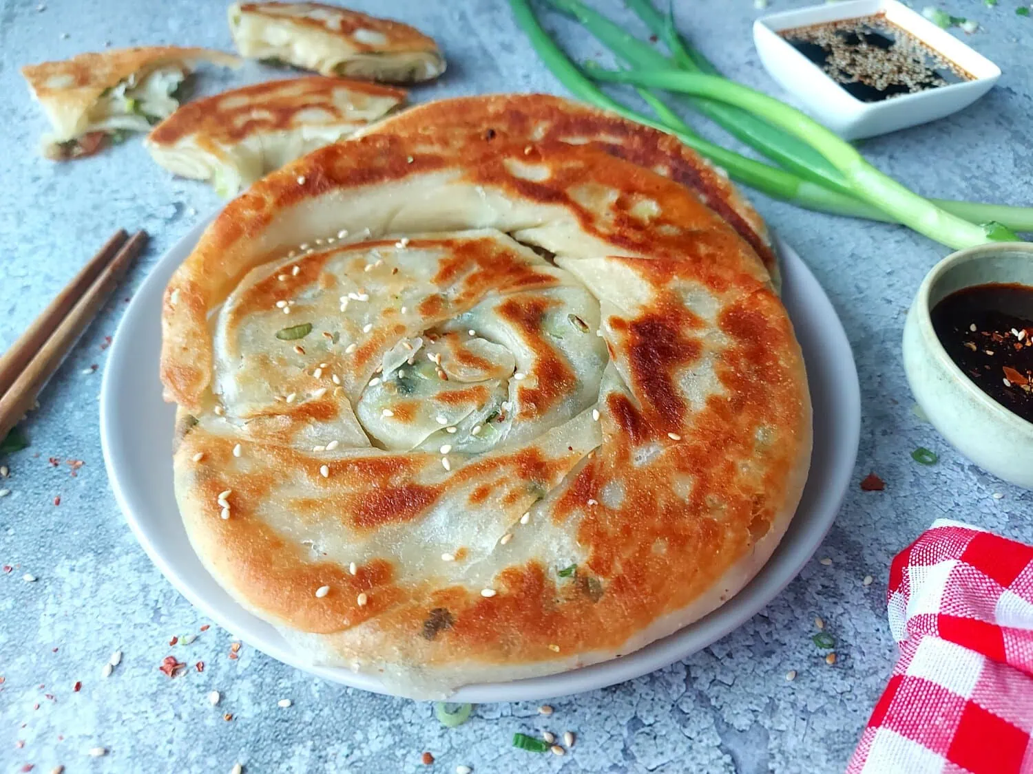 taiwanese scallion pancakes
