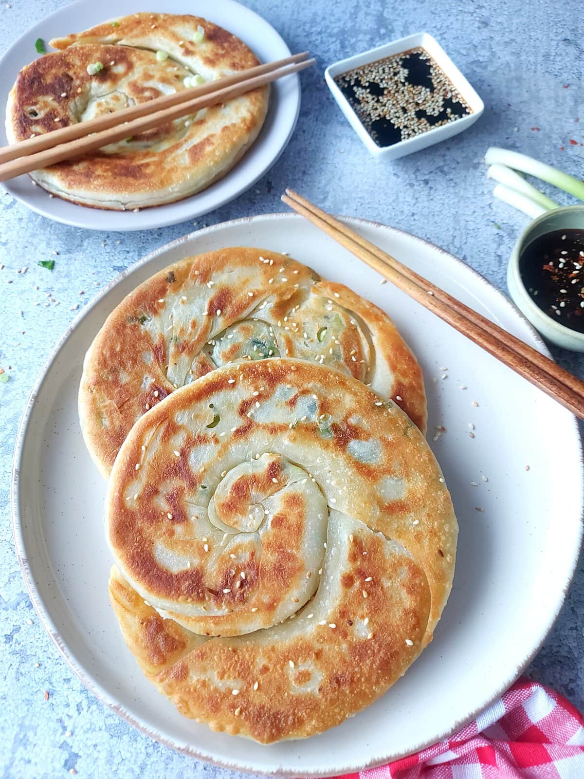 TAIWANESE GREEN ONION PANCAKE RECIPE