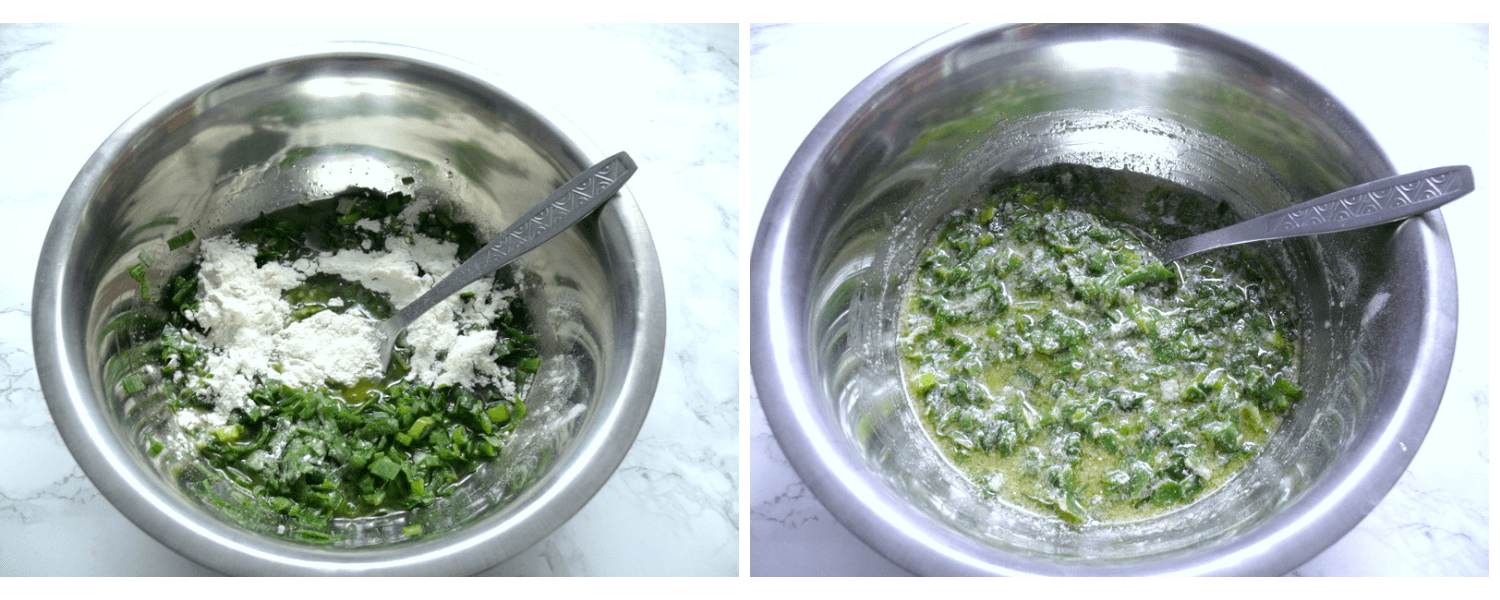 green onion pancake filling