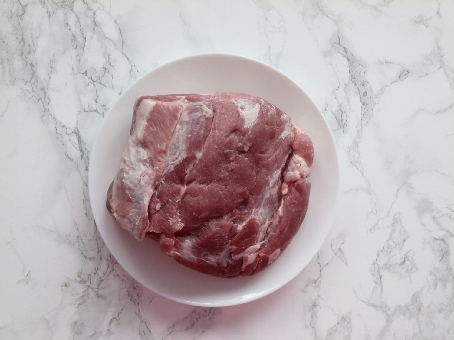 Pork butt for BBQ pulled pork