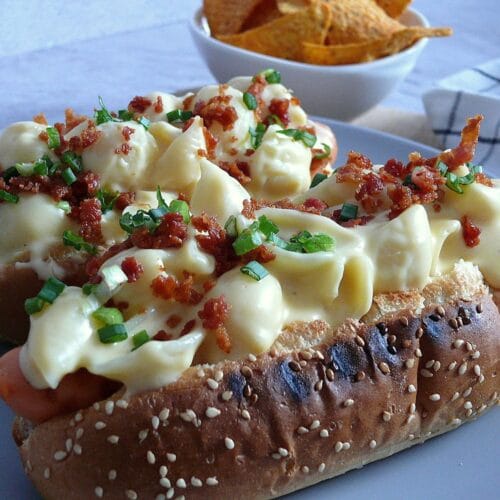 Mac and Cheese Hot Dogs