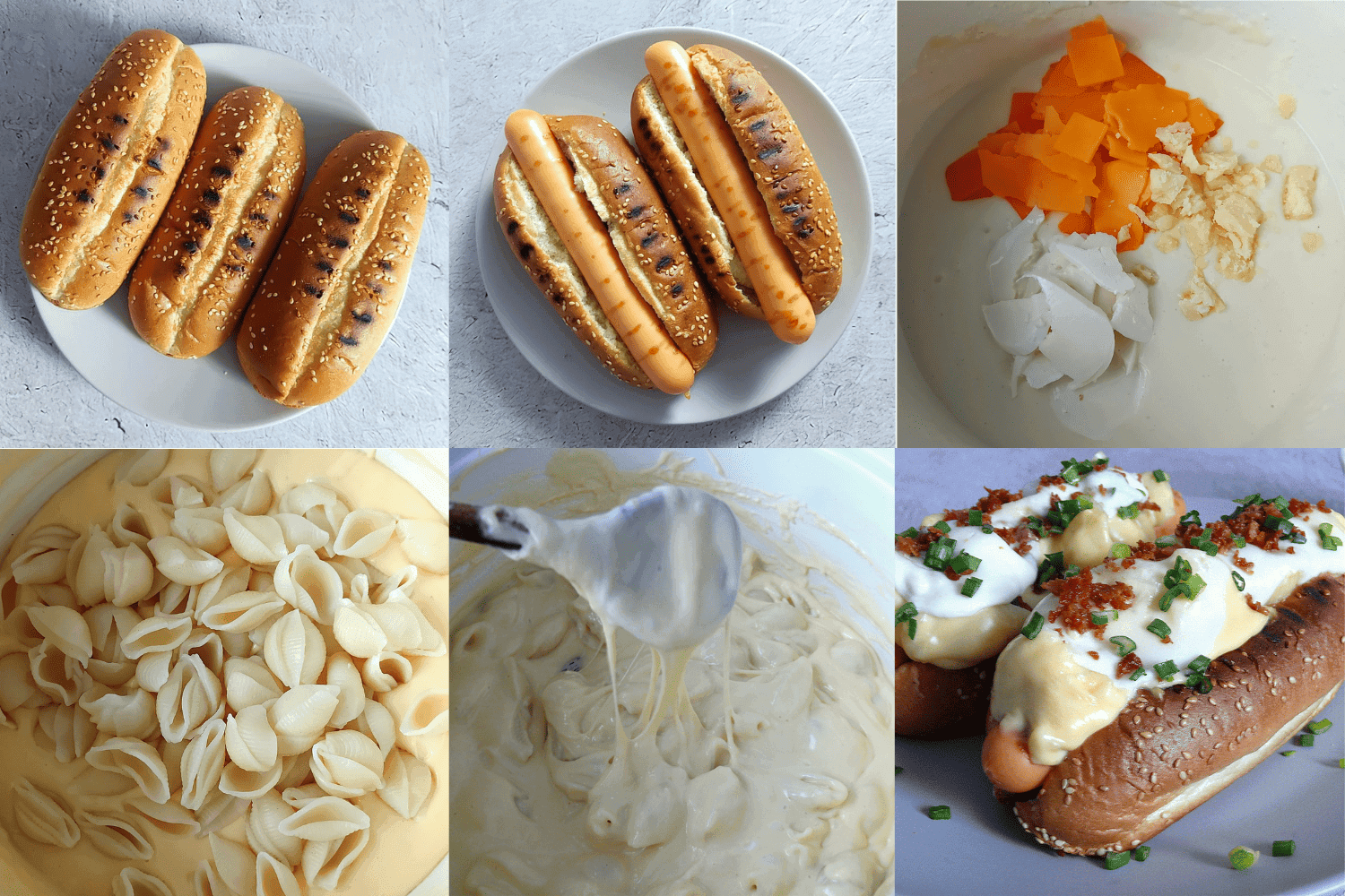 Recipe steps