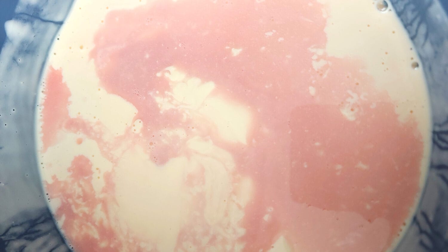 cherry soup with thickening mixture