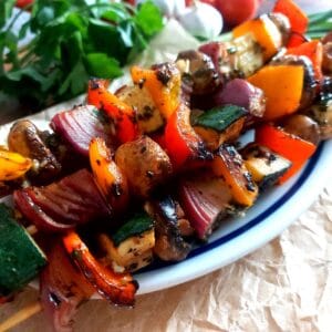 Mediterranean Vegetable Skewers