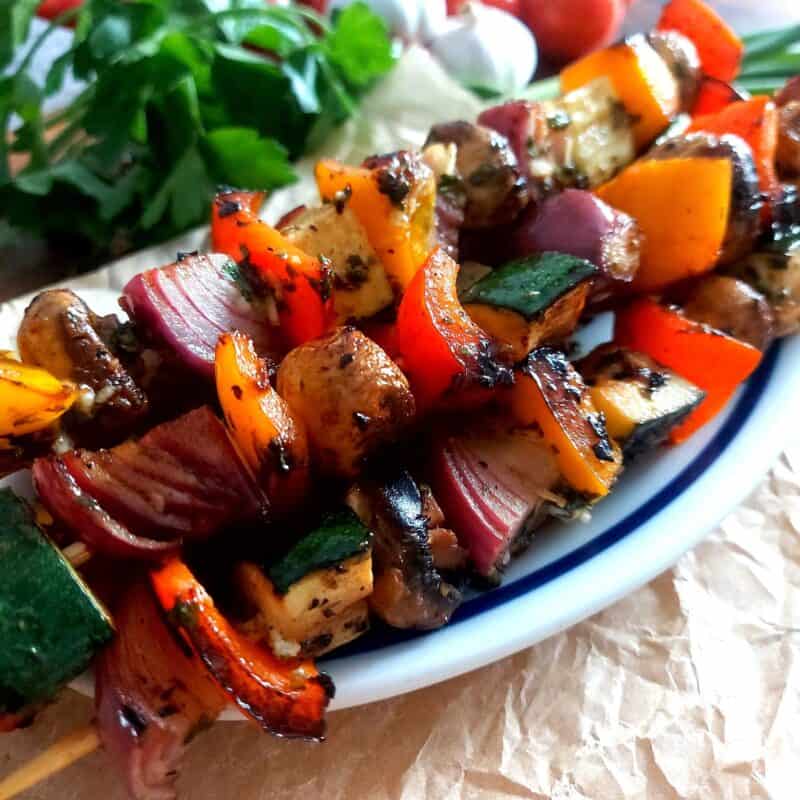 Mediterranean Vegetable Skewers