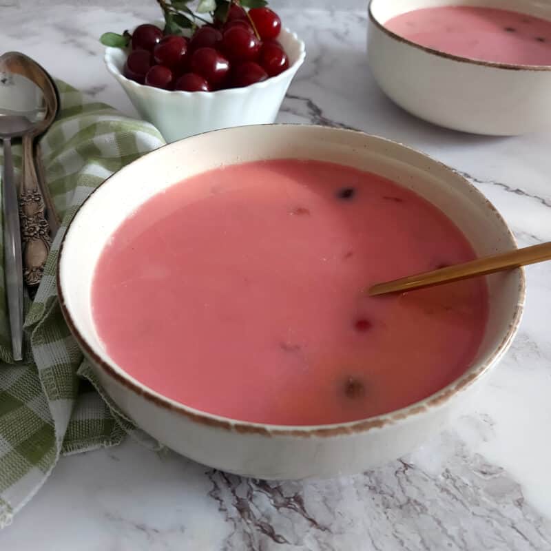 sour cherry soup