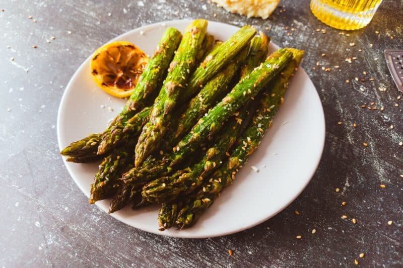 Roasted Asparagus with Lemon