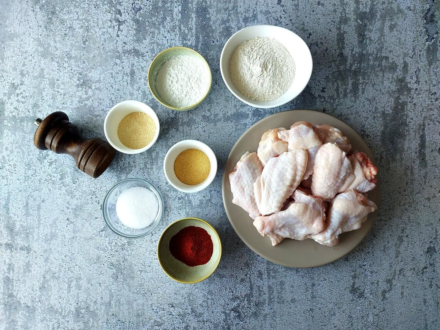 crispy fried chicken wings recipe ingredients for deep fried chicken wings