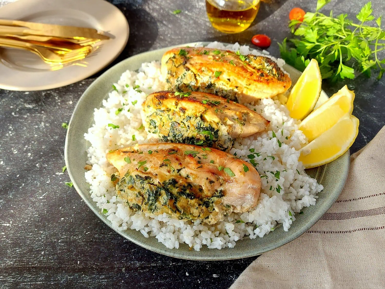 ricotta stuffed chicken breast