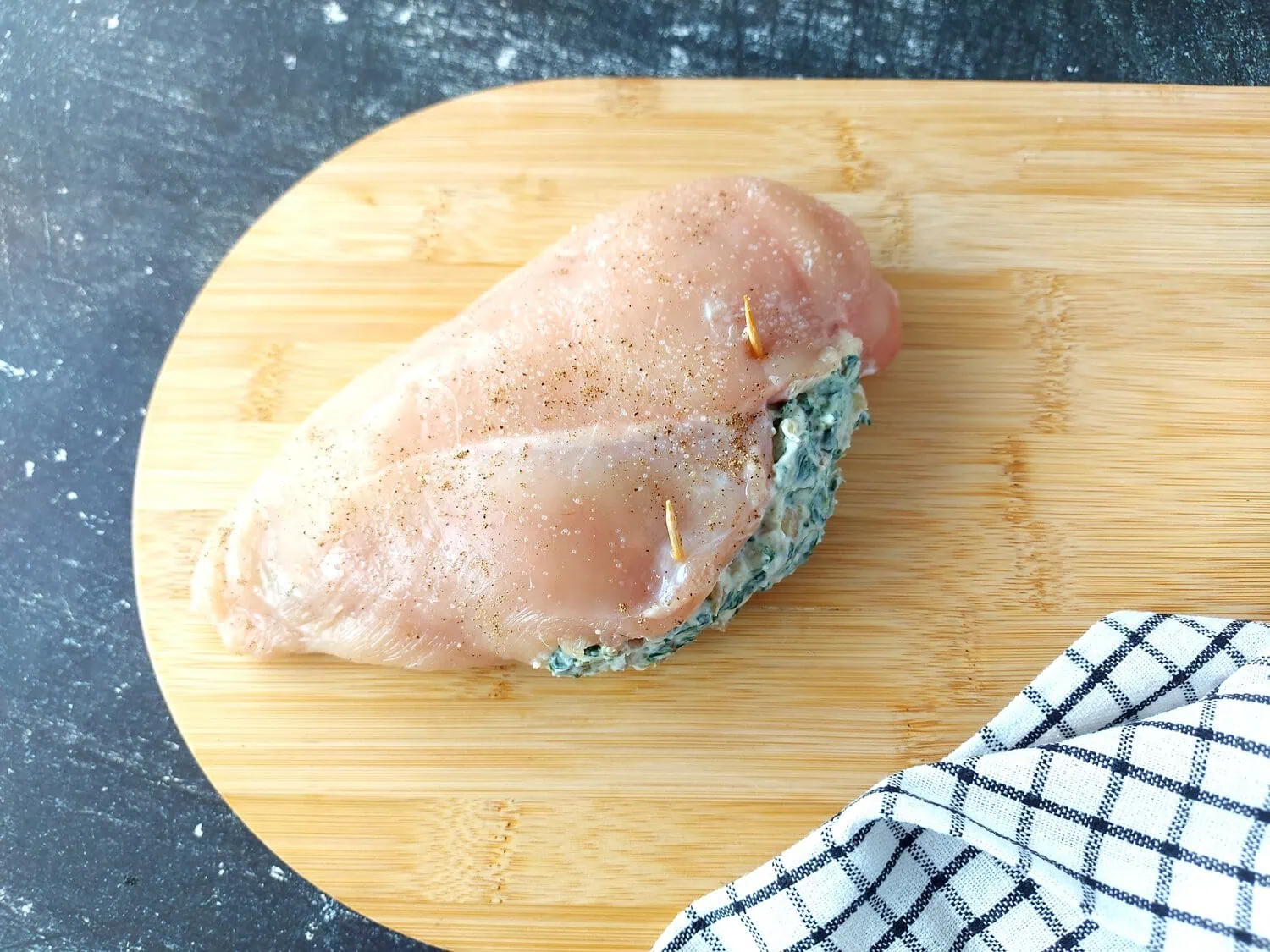 chicken breast stuffed with ricotta cheese mixture