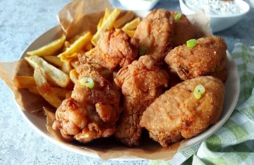 CRISPY FRIED CHICKEN WINGS RECIPE