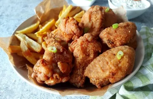 CRISPY FRIED CHICKEN WINGS RECIPE