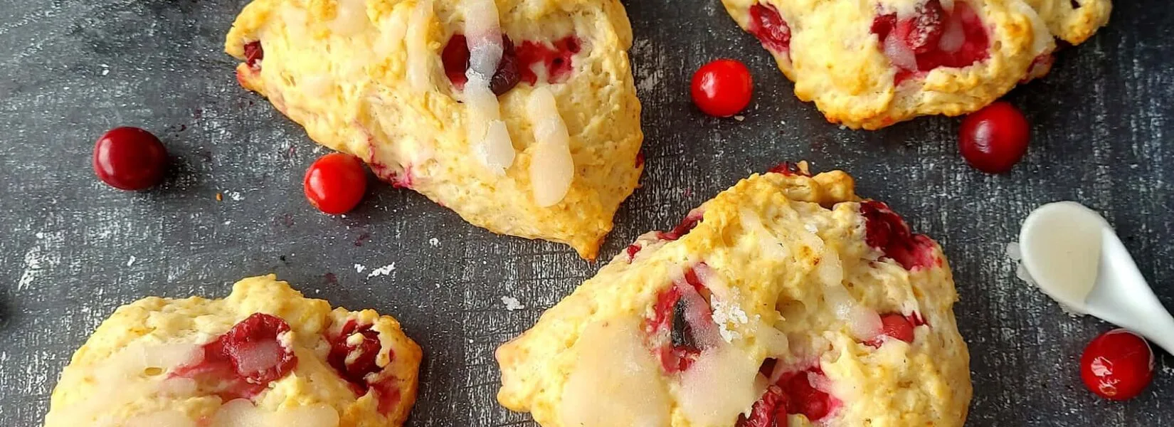 Best Eggless Scone Recipe (Cranberry Lemon)
