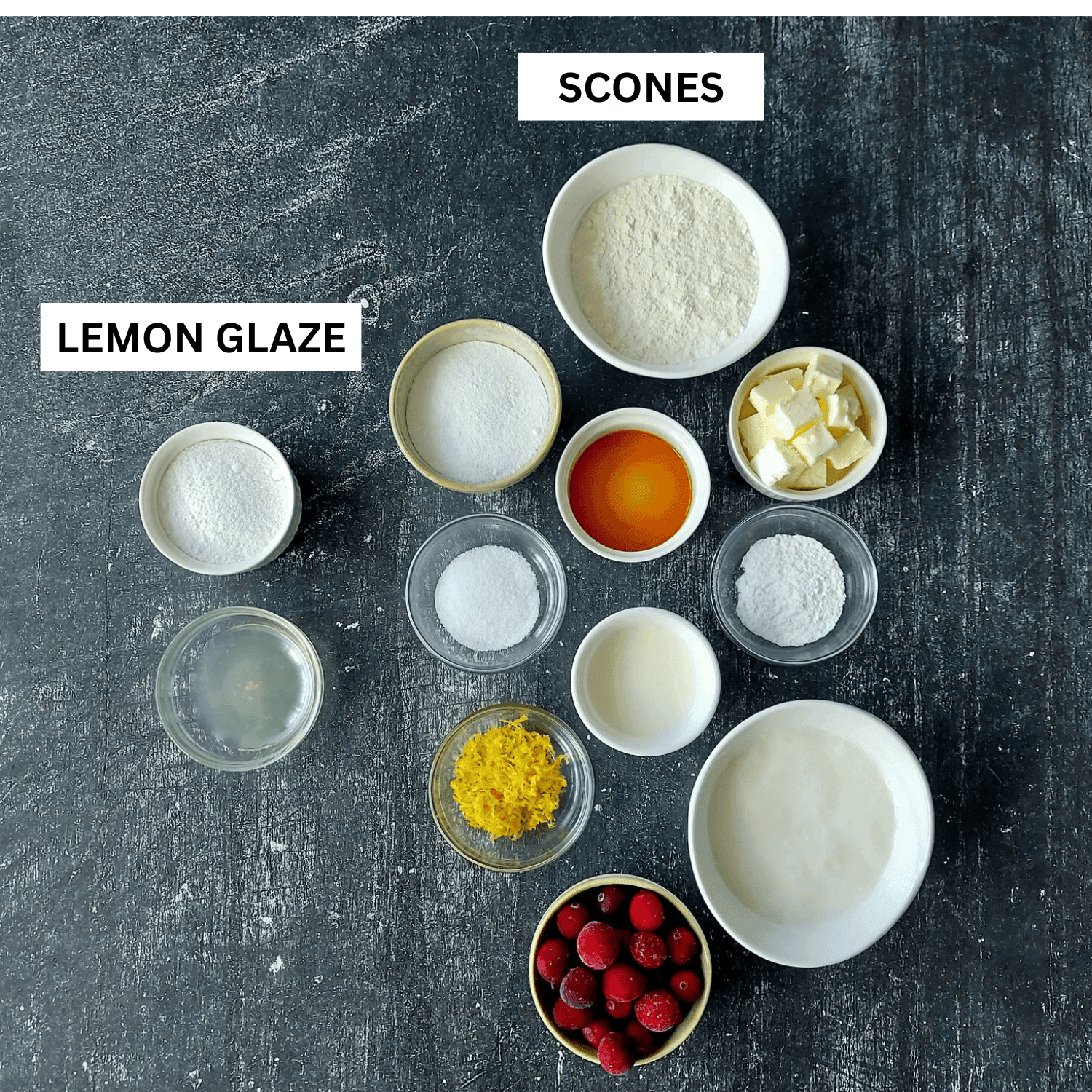 eggless scone recipe Ingredients for this eggless scone recipe