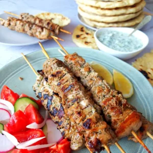 TRADITIONAL GREEK SOUVLAKI