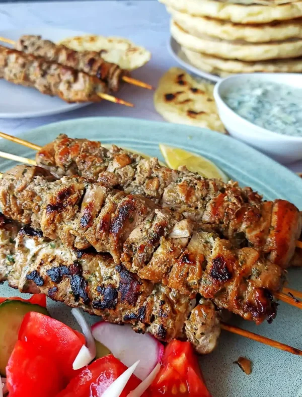 TRADITIONAL GREEK SOUVLAKI